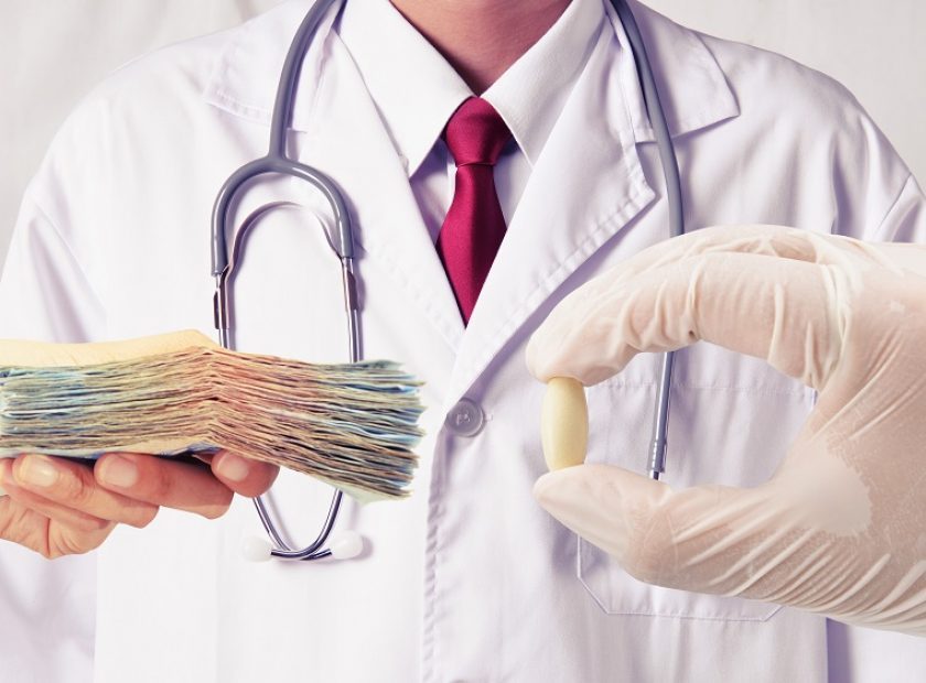 Pay,Money,For,Medicine