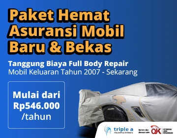 Biaya Body Repair Ditanggung 100%, Gratis Mobil Pengganti, Plus Fasilitas Towing/Derek dan ERA untuk Mobil Mogok